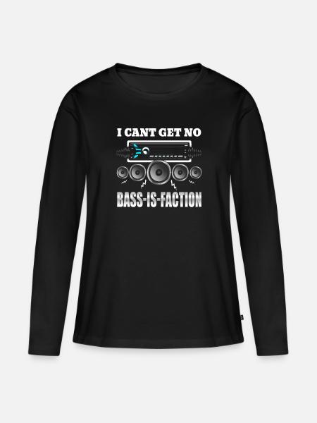 Car audio - Frauen Premium Bio Langarmshirt - Schwarz