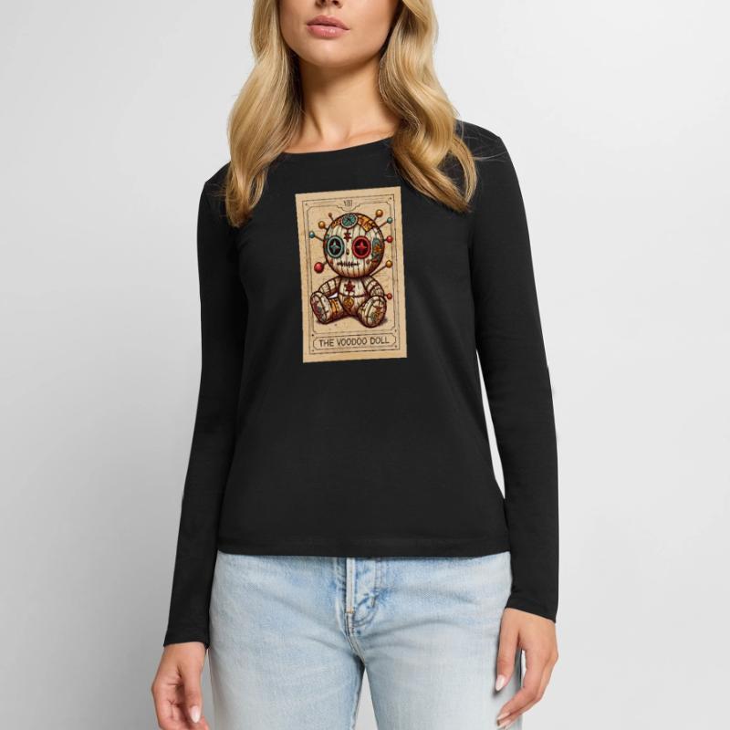 Voodoo - Voodoo Doll - Voodoo Magic - Voodoo Witch Women's Premium Organic Long Sleeve Shirt