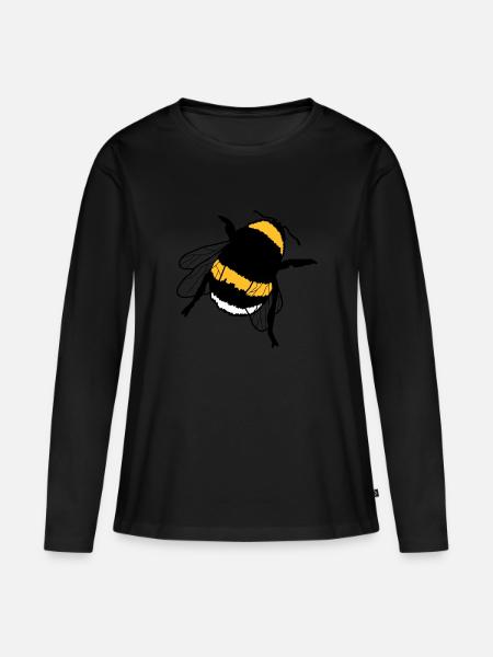 Hummel - Frauen Premium Bio Langarmshirt - Schwarz