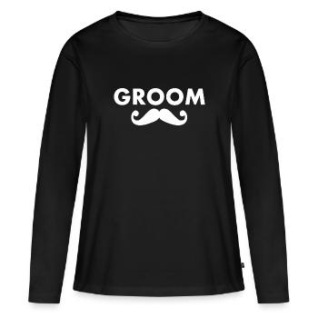 Groom - Women's Premium Organic Long Sleeve Shirt - black - Front - Julia (174cm)