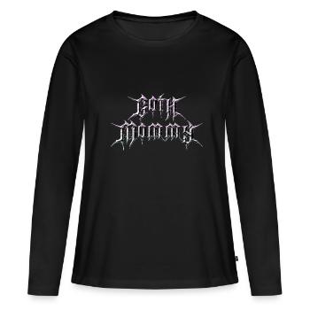 Méchant gothique ! Gothique Fille Gothique Esthétique - T-shirt manches longues Premium bio Femme - noir - Devant - Julia (174cm)