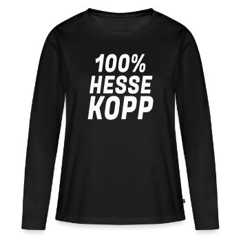 Hesse fête d’anniversaire de hesse drôle de sort - T-shirt manches longues Premium bio Femme - noir - Devant - Julia (174cm)