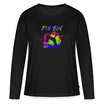 Breakdance Bboying Gift I Breakdance - T-shirt manches longues Premium bio Femme - noir - Devant - Julia (174cm)