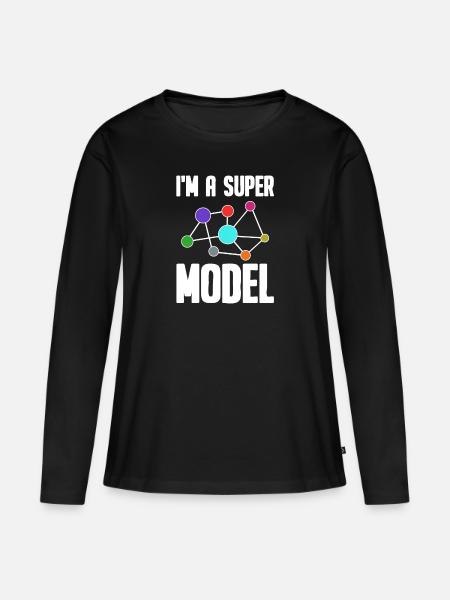 Data Science Analyst Data Scientist - Frauen Premium Bio Langarmshirt - Schwarz