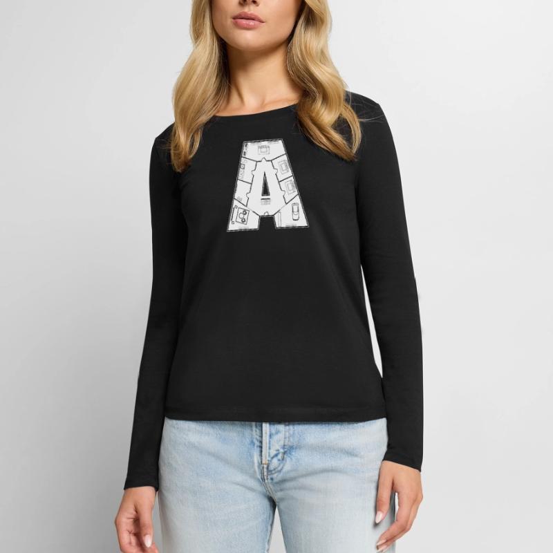 Architecte Architecte Architecte Architecture Construction de maisons T-shirt manches longues Premium bio Femme