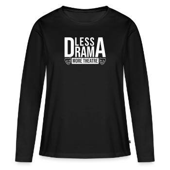 Théâtre Théâtre - T-shirt manches longues Premium bio Femme - noir - Devant - Julia (174cm)
