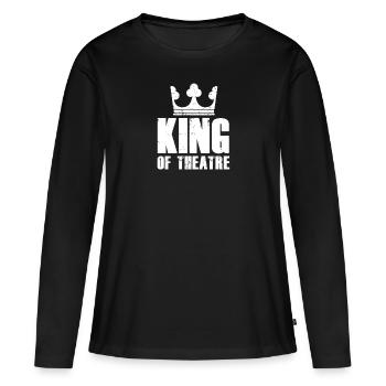 Théâtre Théâtre - T-shirt manches longues Premium bio Femme - noir - Devant - Julia (174cm)