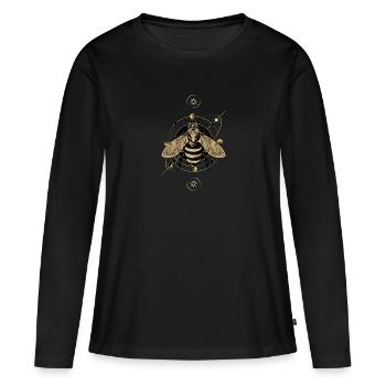 Entomology Insect Entomologist - Women's Premium Organic Long Sleeve Shirt - black - Front - Julia (174cm)