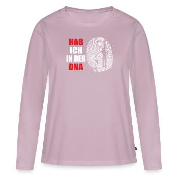 Angler Gift Idea Hobby Fishing - Women's Premium Organic Long Sleeve Shirt - dusky pink - Front - Julia (174cm)