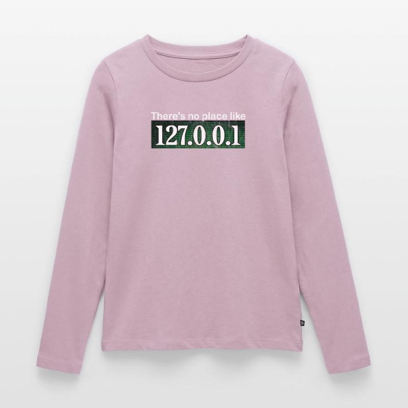 Informatique Hacker Programmer Binary Pc Computer T-shirt manches longues Premium bio Femme