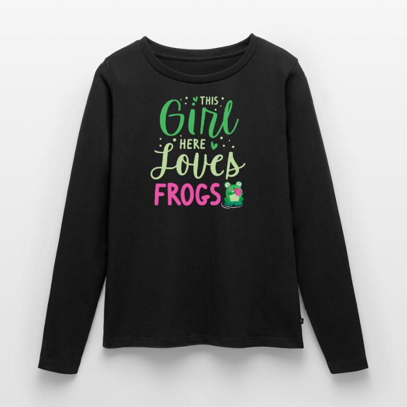 Frog Tshirt Toad Tadpole Tree Frog Frog Women's Premium Organic Long Sleeve Shirt