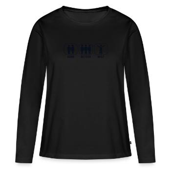 Gut Besser Beste Oper Haus Sänger Liebhaber Oper - Frauen Premium Bio Langarmshirt - Schwarz - Vorne - Julia (174cm)