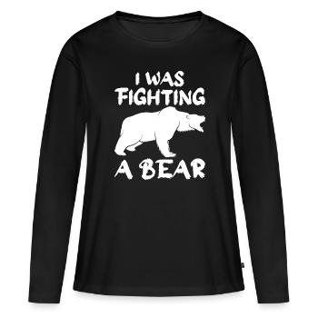 Bears Brown Bear Polar Bear Bear - Women's Premium Organic Long Sleeve Shirt - black - Front - Julia (174cm)