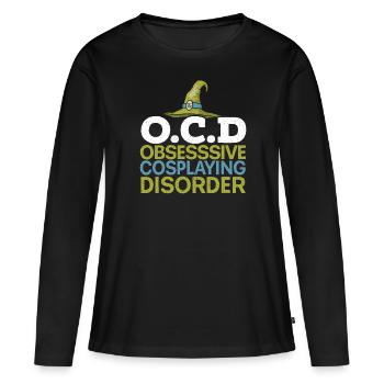 Trouble obsessionnel du cosplay Cosplay Cosplay - T-shirt manches longues Premium bio Femme - noir - Devant - Julia (174cm)