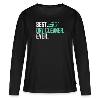 Beste chemische Reinigung aller Zeiten Beruf Chemische Reinigung - Frauen Premium Bio Langarmshirt - Schwarz - Vorne - Julia (174cm)