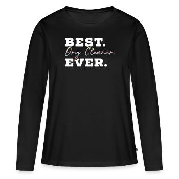 Beste chemische Reinigung aller Zeiten Beruf Chemische Reinigung - Frauen Premium Bio Langarmshirt - Schwarz - Vorne - Julia (174cm)