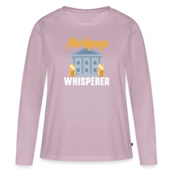 Credit Officer Job Profession Debt Loan Officer - Women's Premium Organic Long Sleeve Shirt - dusky pink - Front - Julia (174cm)