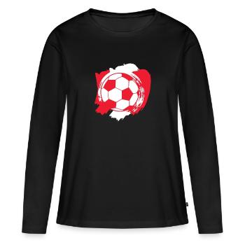 Pérou cadeau de la  de Lima - T-shirt manches longues Premium bio Femme - noir - Devant - Julia (174cm)