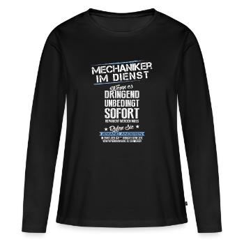 Mécaniciens Appelez quelqu’un d’autre ! Cadeau - T-shirt manches longues Premium bio Femme - noir - Devant - Julia (174cm)