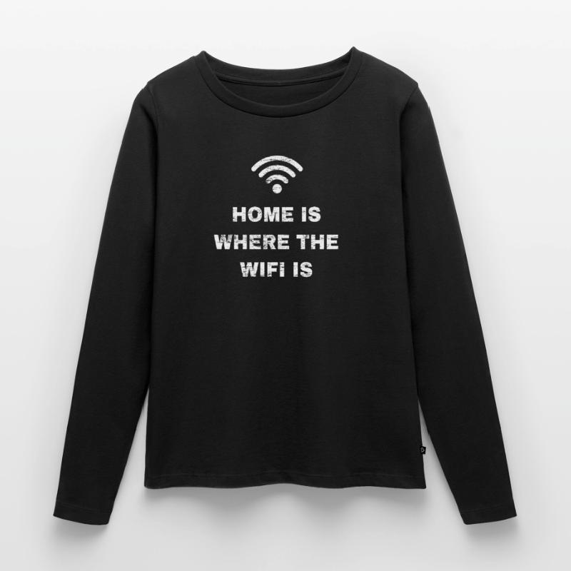 Script de cadeau pour programmeur informaticien T-shirt manches longues Premium bio Femme