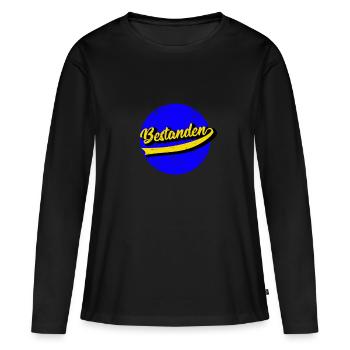Examen Diplôme d’étude d’auto examen baccalauréat cadeau - T-shirt manches longues Premium bio Femme - noir - Devant - Julia (174cm)