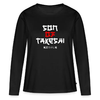 Funny Japan Son Of Takeshi Cult 90s TV Cult - Women's Premium Organic Long Sleeve Shirt - black - Front - Julia (174cm)