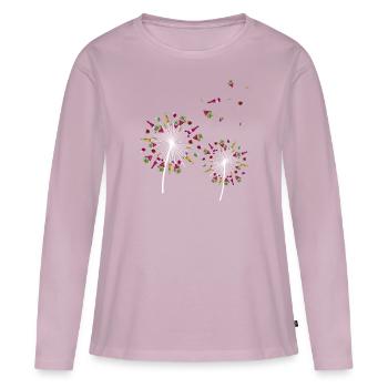 Wine Red Wine Wine Glass Wine Festival White Wine Gift - Women's Premium Organic Long Sleeve Shirt - dusky pink - Front - Julia (174cm)
