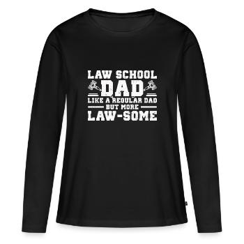 Anwalt - Frauen Premium Bio Langarmshirt - Schwarz - Vorne - Julia (174cm)