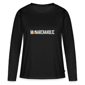 Monarque papillon monarque américain papillon monarque - T-shirt manches longues Premium bio Femme - noir - Devant - Julia (174cm)