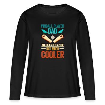 Pinball Machine Pinball Machine - Women's Premium Organic Long Sleeve Shirt - black - Front - Julia (174cm)