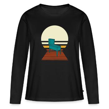 Pinball Machine Pinball Machine - Women's Premium Organic Long Sleeve Shirt - black - Front - Julia (174cm)