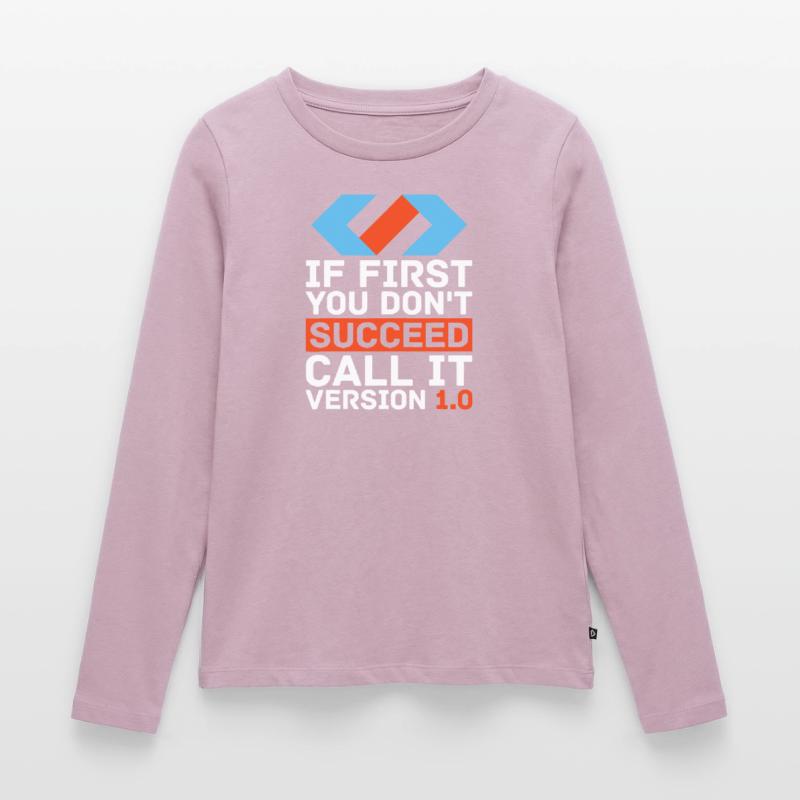 Programmierung - Informatik Programmierer Software Frauen Premium Bio Langarmshirt