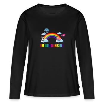 In the dead inside - Women's Premium Organic Long Sleeve Shirt - black - Front - Julia (174cm)