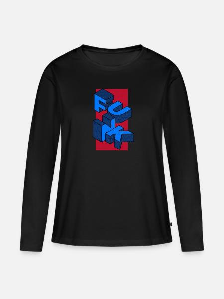 Funky Funk Musik - Frauen Premium Bio Langarmshirt - Schwarz