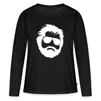 Alan Hangover Wolfpack - blanc - T-shirt manches longues Premium bio Femme - noir - Devant - Julia (174cm)