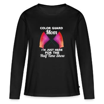 Marching Band Mom Half-Time Show - Women's Premium Organic Long Sleeve Shirt - black - Front - Julia (174cm)