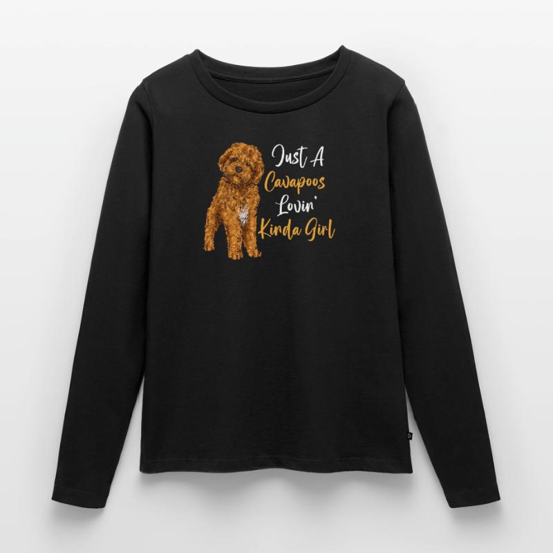 Cavapoo Cavoodle Capoodle Dog Women's Premium Organic Long Sleeve Shirt