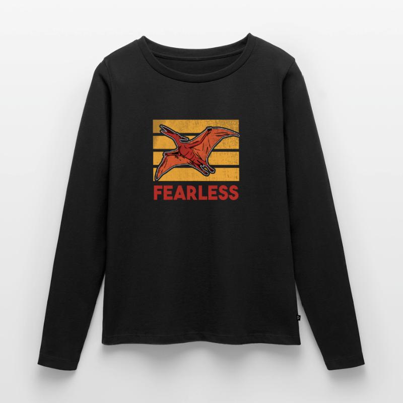 Pterosaur pterodactyl dinosaur Cretaceous Women's Premium Organic Long Sleeve Shirt