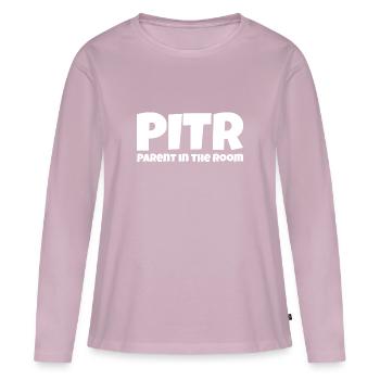 Parent in the room - Frauen Premium Bio Langarmshirt - Altrosa - Vorne - Julia (174cm)
