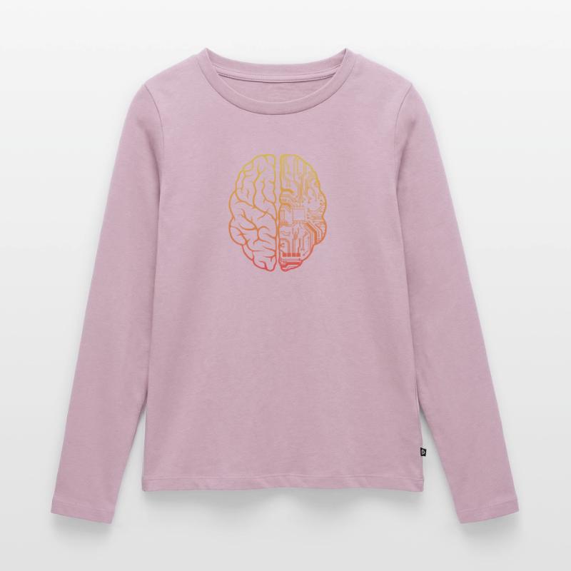 Programmierer Coding - Entwickler Programmieren Gehirn Frauen Premium Bio Langarmshirt