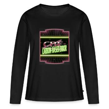 programming equestrian awesome hacker funny quote - Frauen Premium Bio Langarmshirt - Schwarz - Vorne - Julia (174cm)