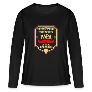 Diploma Award for the Best Grandpa in the World - Women's Premium Organic Long Sleeve Shirt - black - Front - Julia (174cm)