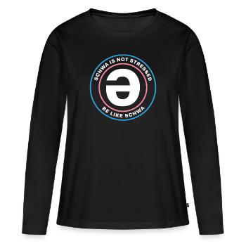 Speech Language Pathologist Speech Therapist - Frauen Premium Bio Langarmshirt - Schwarz - Vorne - Julia (174cm)