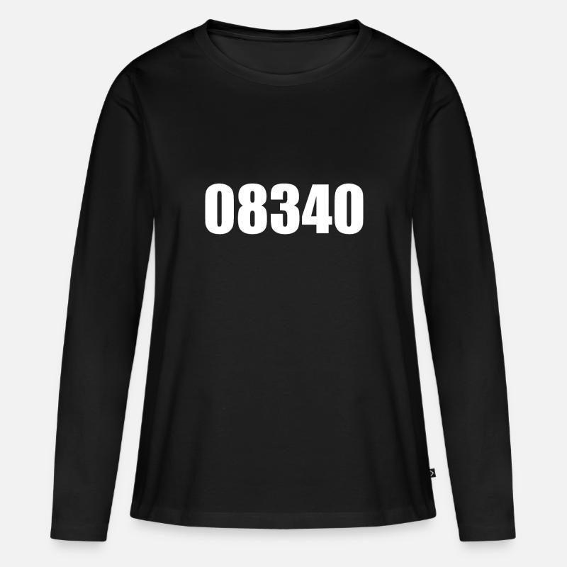 Schwarzenberg - Frauen Premium Bio Langarmshirt - Schwarz