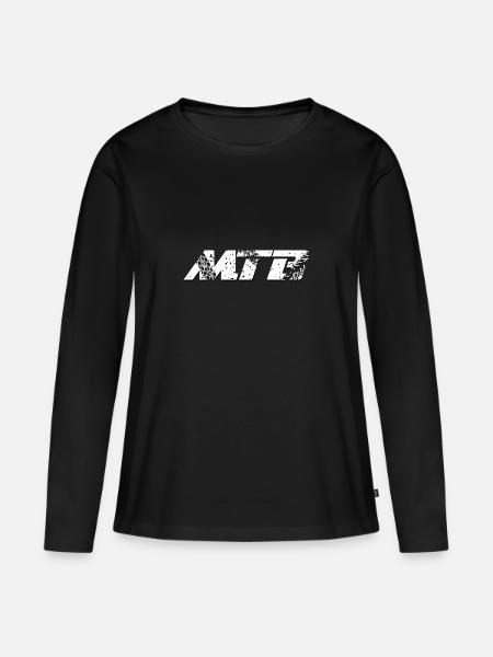 Mountainbike MTB Mountainbiker Geschenk - Frauen Premium Bio Langarmshirt - Schwarz