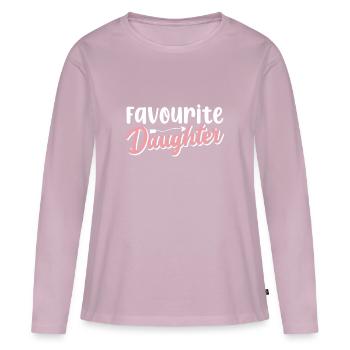 Favourite Daughter - Frauen Premium Bio Langarmshirt - Altrosa - Vorne - Julia (174cm)