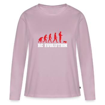 RC Car Remote Control Car - Women's Premium Organic Long Sleeve Shirt - dusky pink - Front - Julia (174cm)