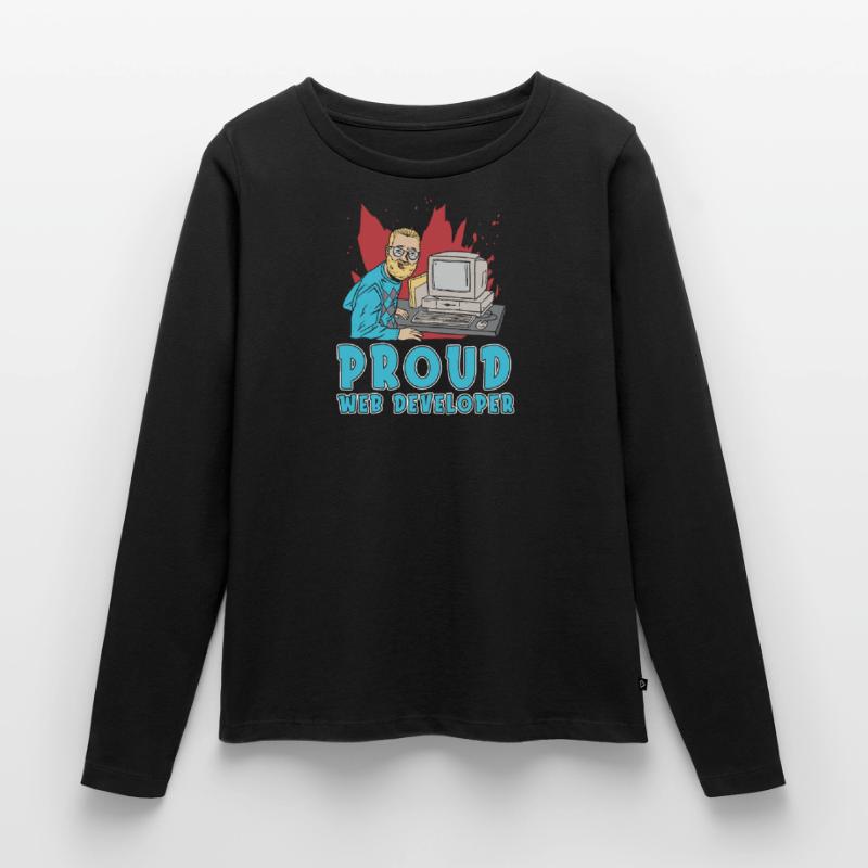 Web Developer Web Developer Web Developer Women's Premium Organic Long Sleeve Shirt