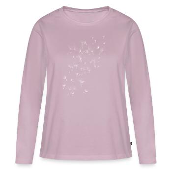 Dandelion - Women's Premium Organic Long Sleeve Shirt - dusky pink - Front - Julia (174cm)