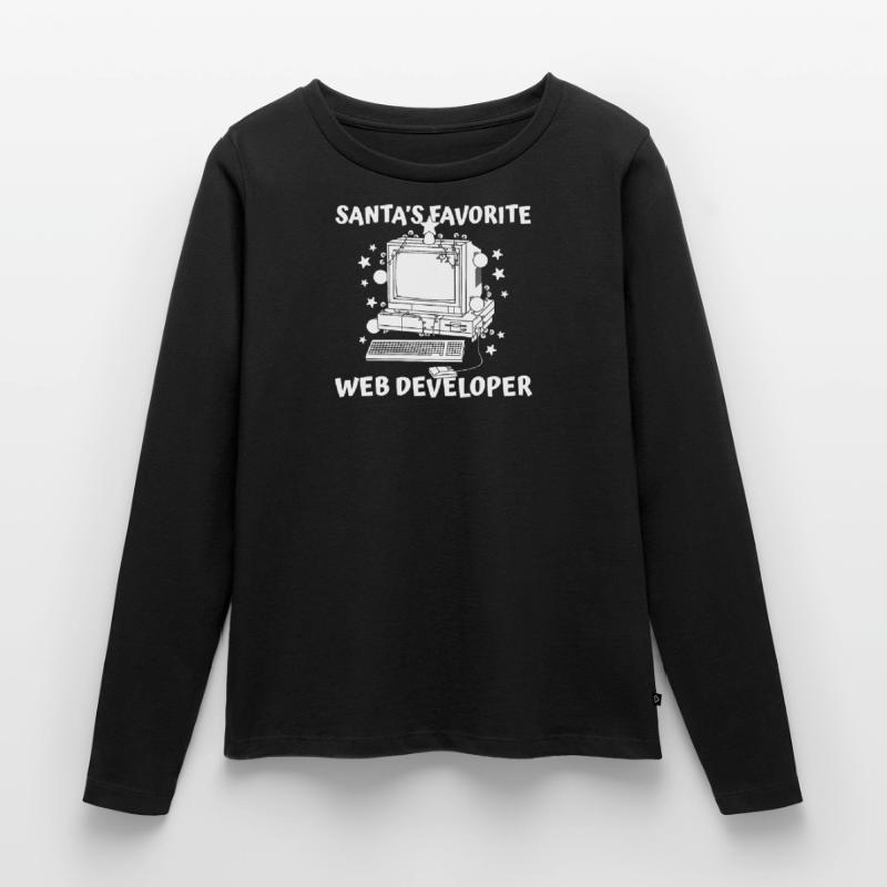 Web Entwickler Webdeveloper Frauen Premium Bio Langarmshirt